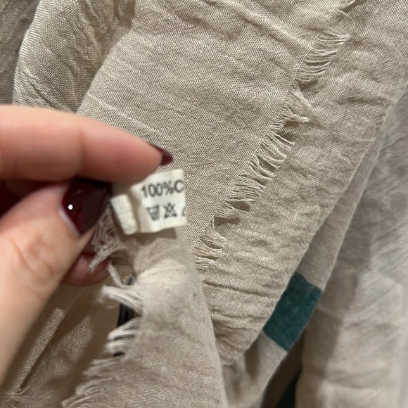 100% Cotton Blanket Scarf - Picture 2 of 5